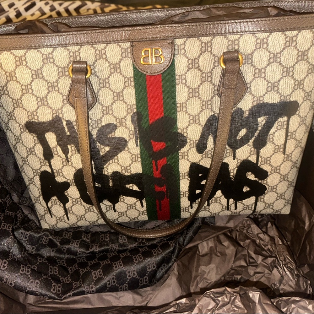 Balenciaga “The Hacker Project” Medium Tote